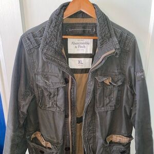 Abercrombie XL military style jacket